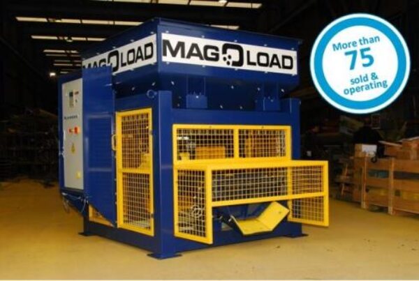 Automated grinding ball loader – MagoLoad