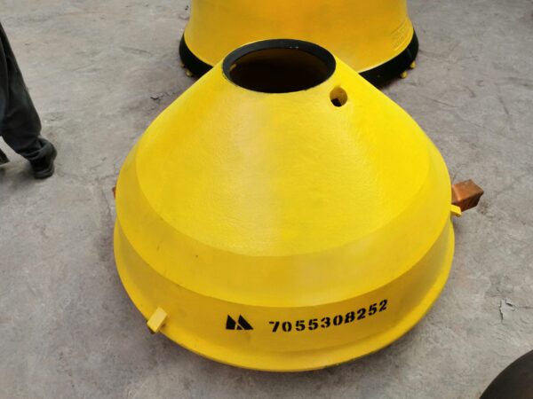 Manganese cone crusher wear parts